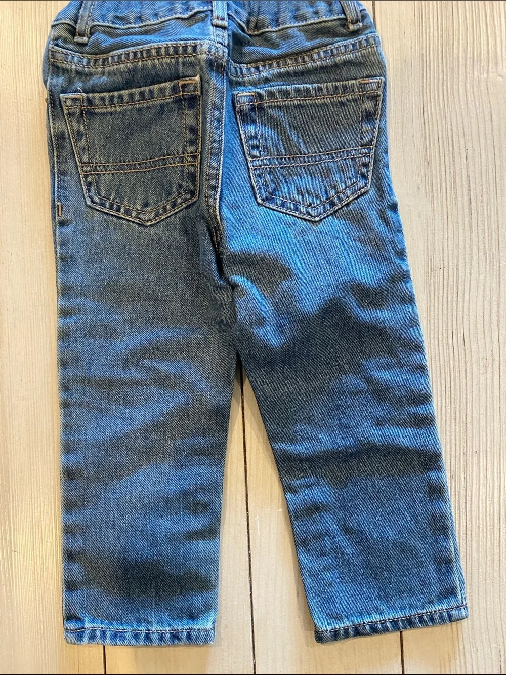 The Children's Place Blue Denim Jeans with Ranger & Bear Patches